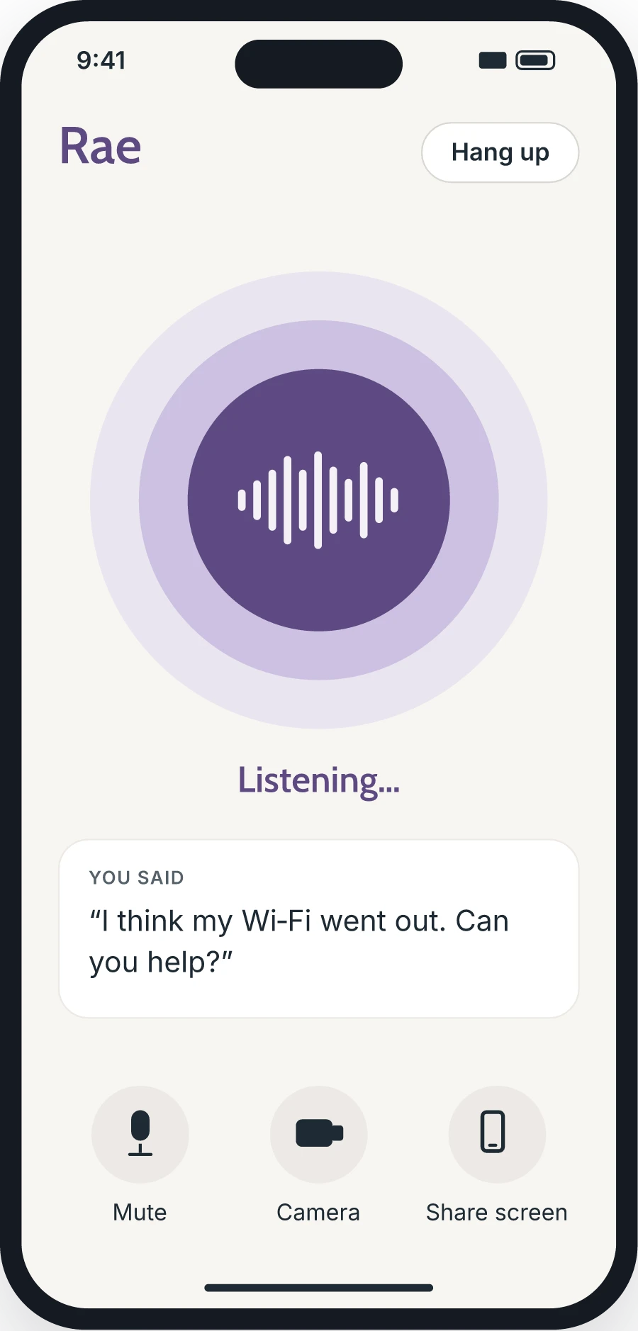 Talk with Rae about an everyday problem.